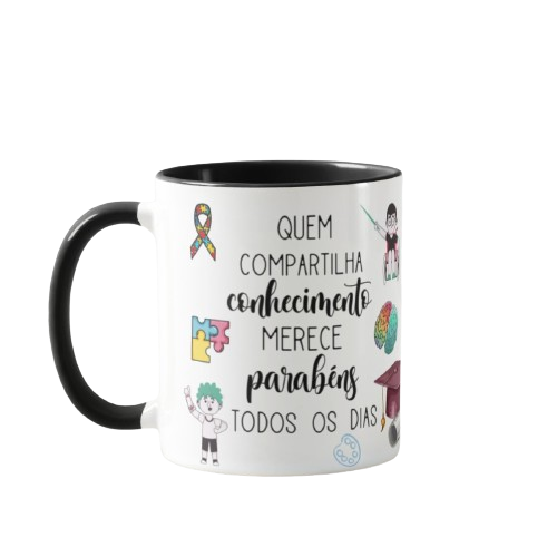 Caneca de Presente Dia das Professoras de Crianças Especiais - Dia dos Professores (Professor(a))