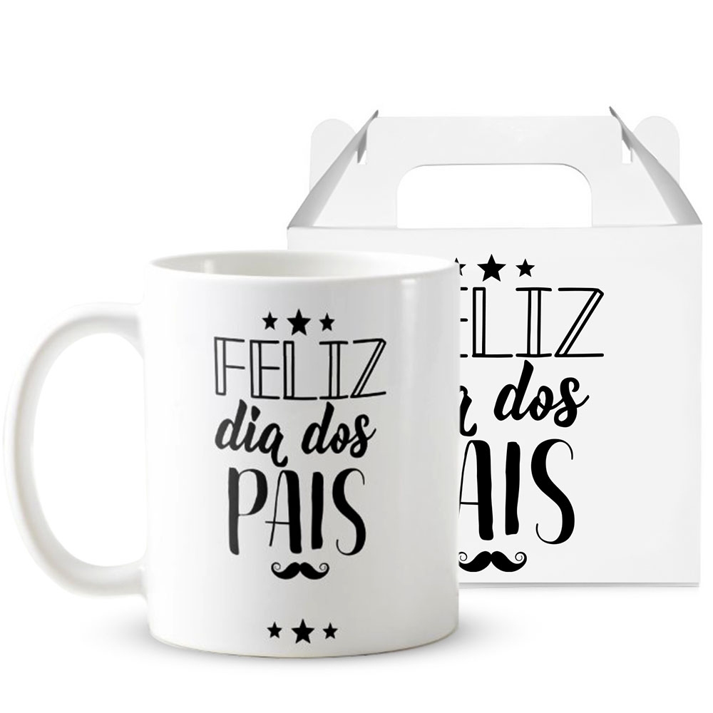 Caneca Personalizada Presente Dia Dos Pais Pronta Entrega - Família (Pai)