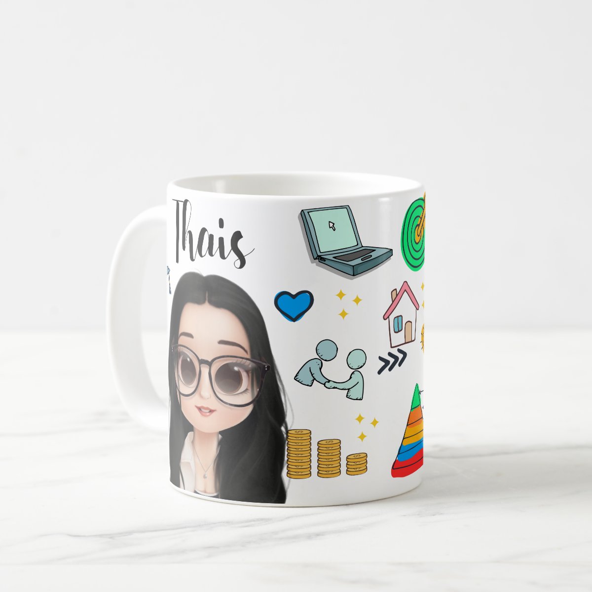 Caneca Ciências Econômicas Economista Personalizada Nome