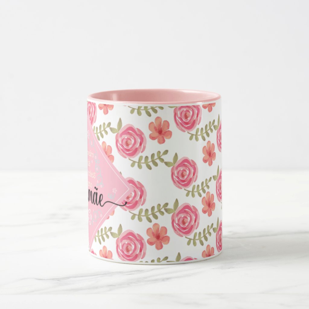 Caneca de Presente Personalizado com Frase para Dia das Mães