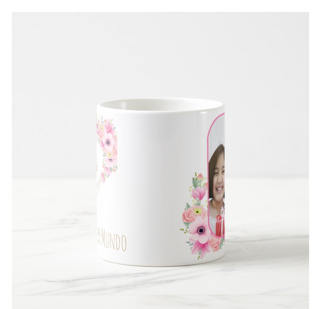 Caneca Personalizada com Foto para Melhor Mãe do Mundo