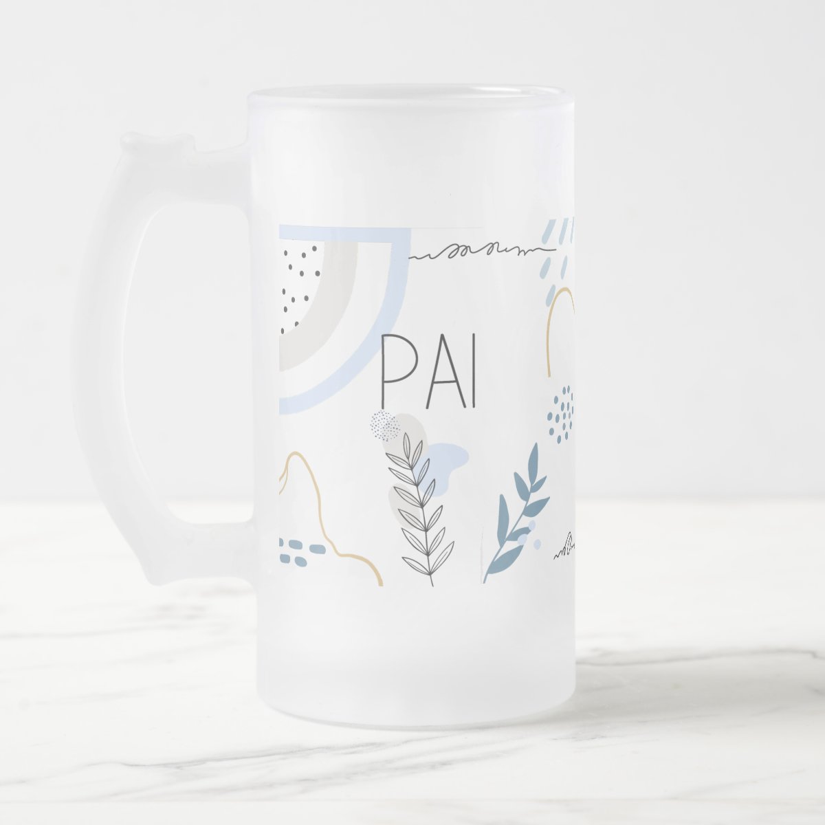 Copo de Cerveja Chopp Presente Papai Minimalista Pai