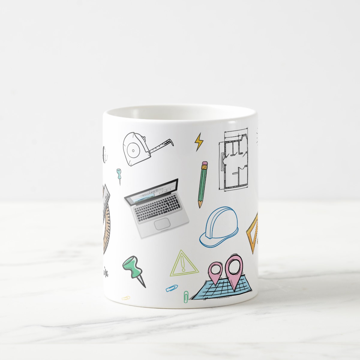 Caneca Personalizada Arquitetura Presente Arquitetos Xicara com Nome