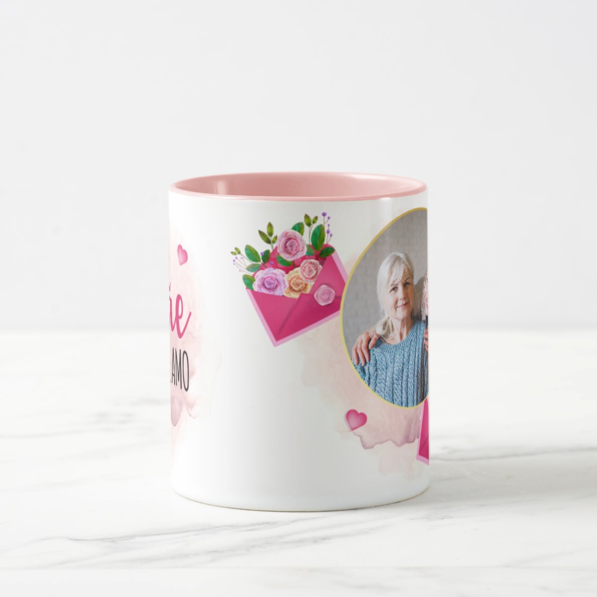 Almofada Personalizada com Nome 40x40cm Dia das Mães Presente para Mãe Decorativa 🌷
