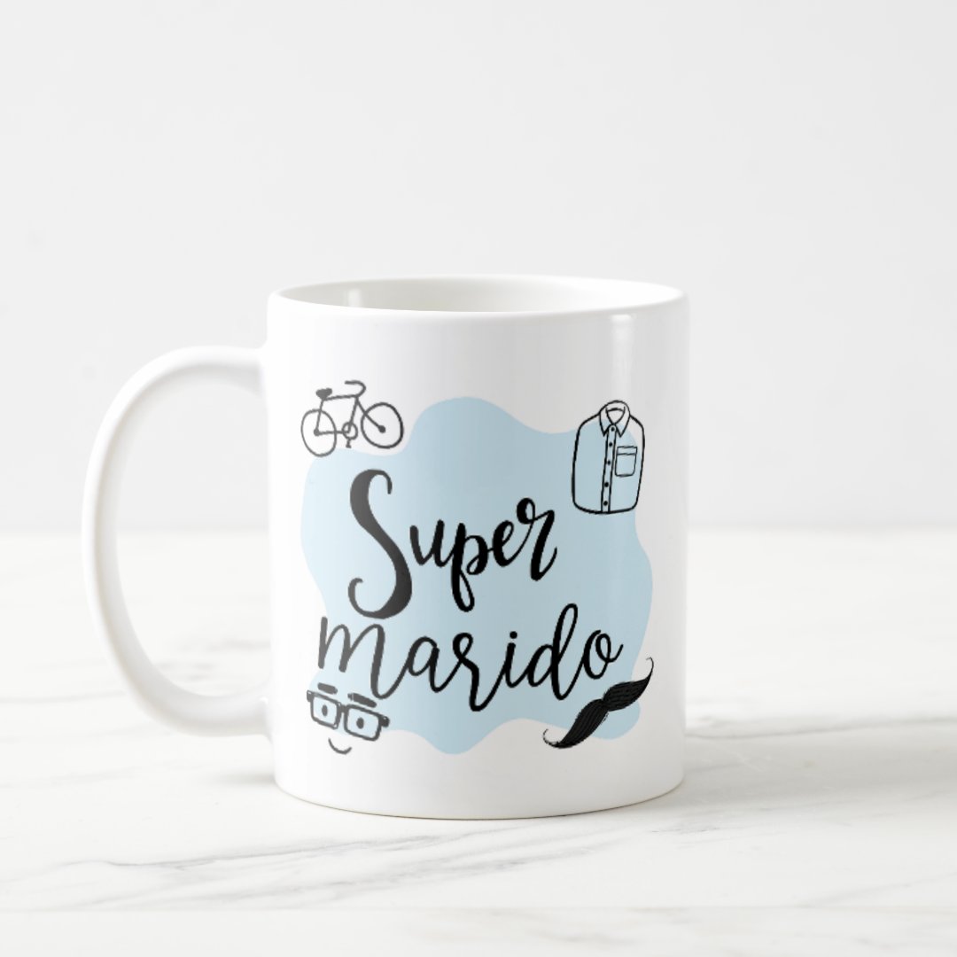 Caneca Presente de Aniversário Especial para Super Marido - Outros (Aniversário)