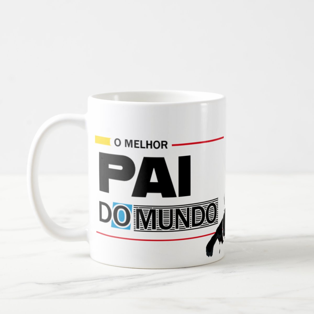 Caneca Personalizada Melhor Pai do Mundo Artes Marciais