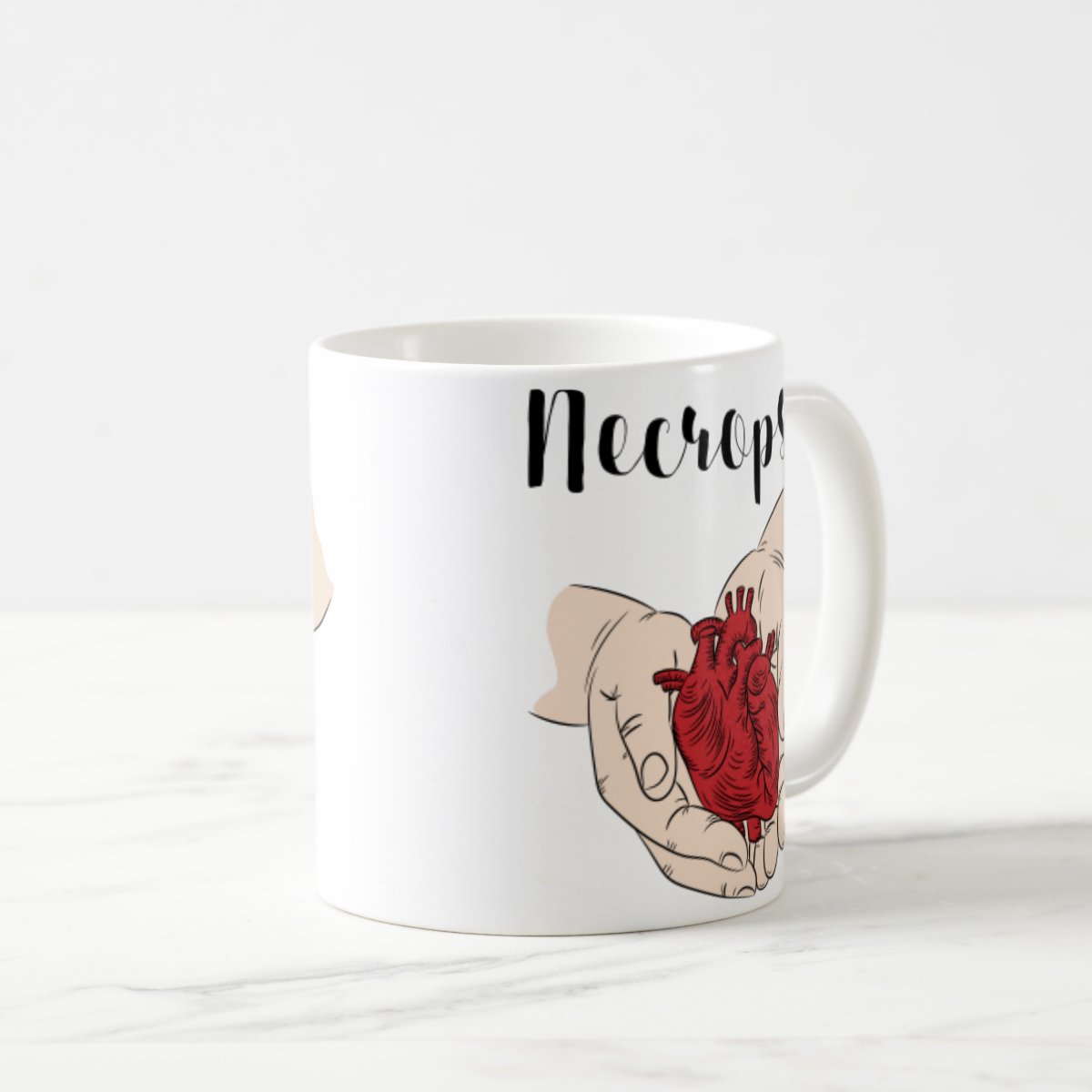 Caneca Personalizada Médico Legista com Nome Necrópsia