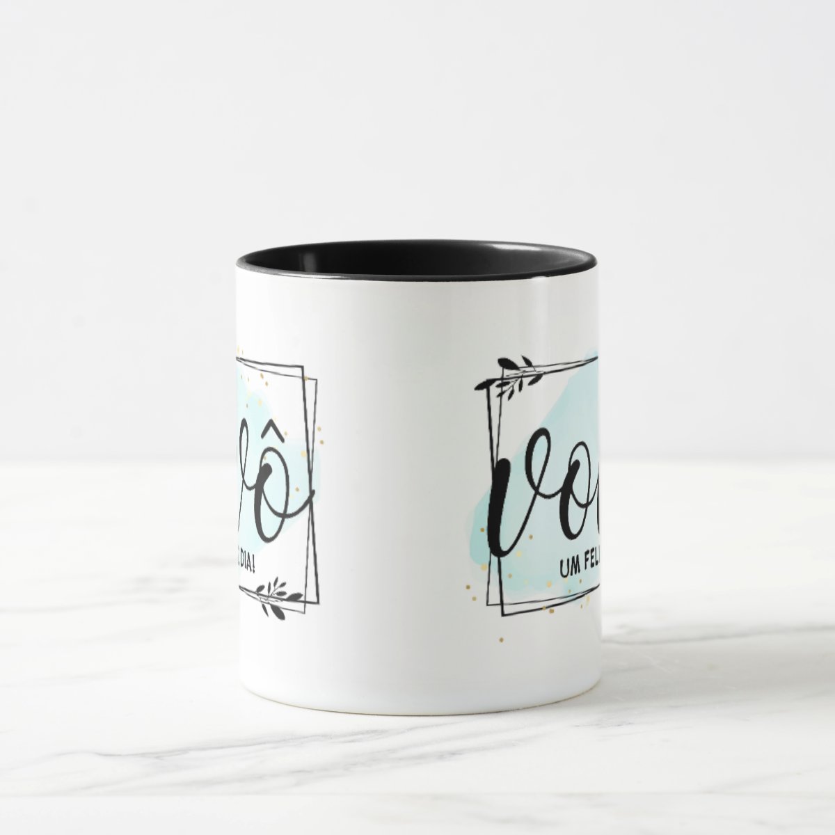 Kit Canecas Personalizadas Presente Feliz Dia Avós Vovó Vovô
