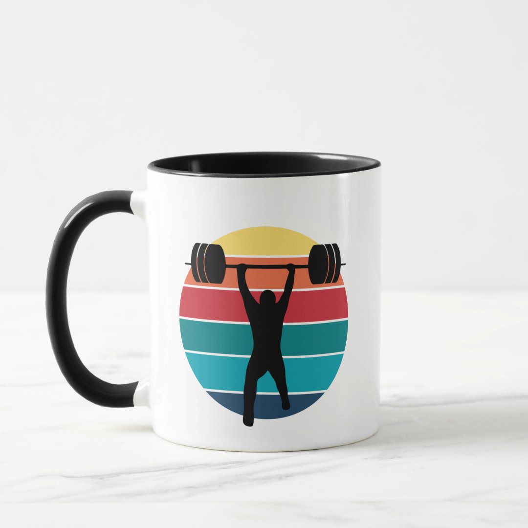 Caneca Presente Especial e Divertido Esporte Halterofilismo - Hobbies (Esportista)