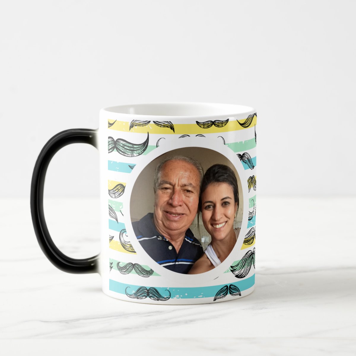 Caneca Mágica Presente Masculino Personalizado Pai Padrinho
