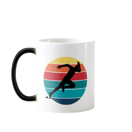 Caneca Mágica Presente para Amigo Atleta Esporte Atletismo