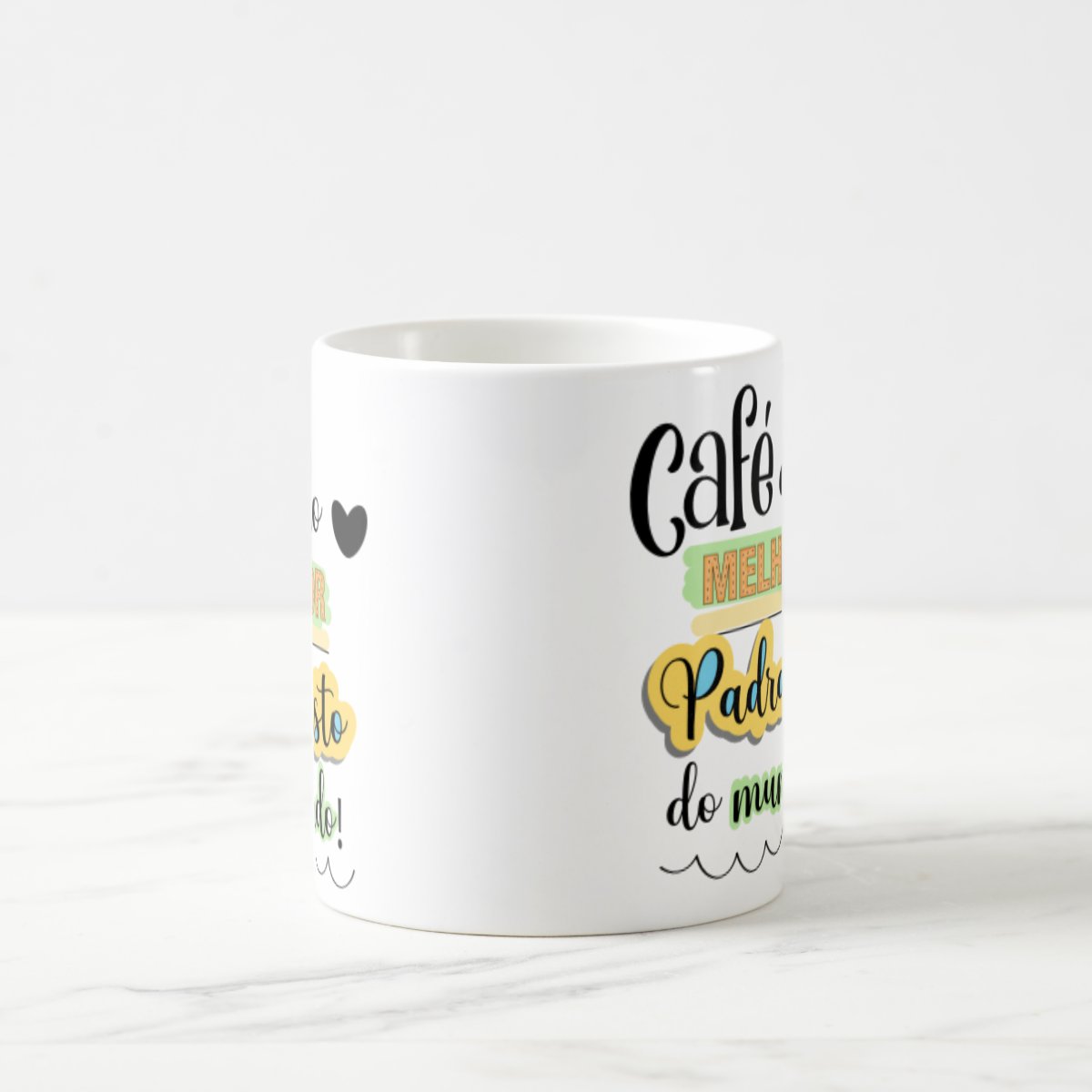 Caneca de Café Personalizada Presente Padrasto Dia dos Pais