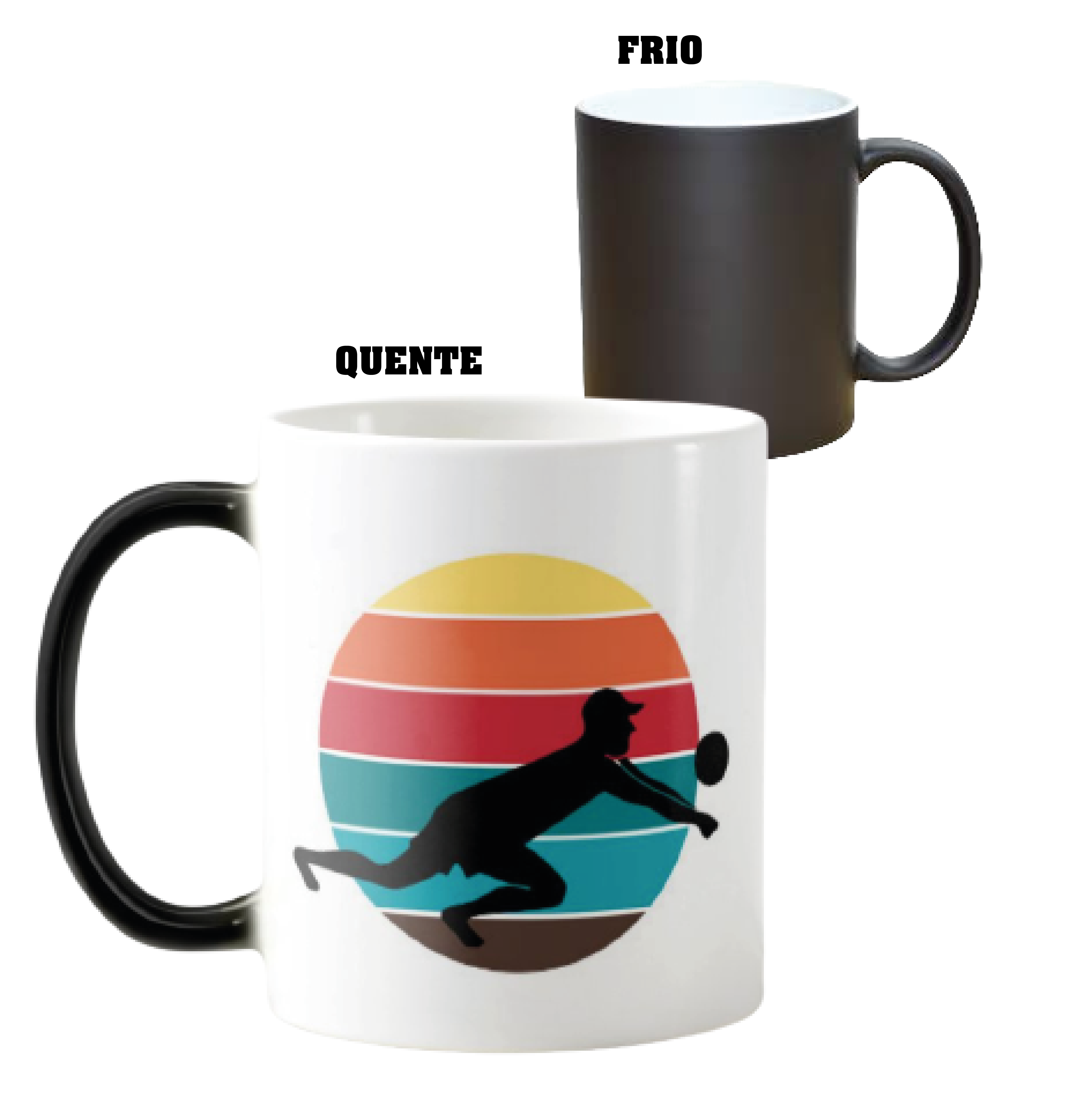 Caneca Mágica Presente para Jogador de Vôlei de Praia - Hobbies (Esportista)