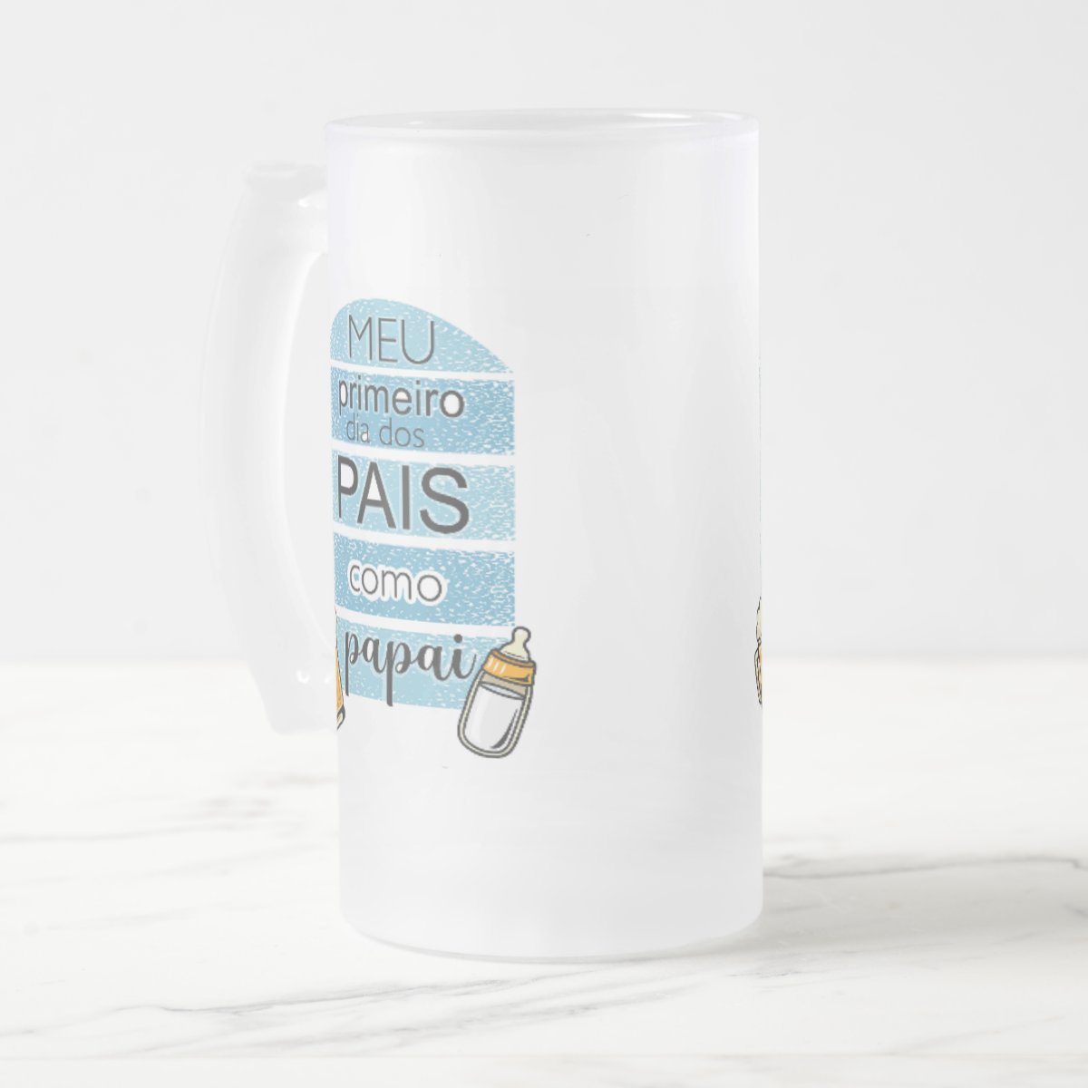 Copo de Cerveja Chopp Papai Presente Primeiro Dia dos Pais