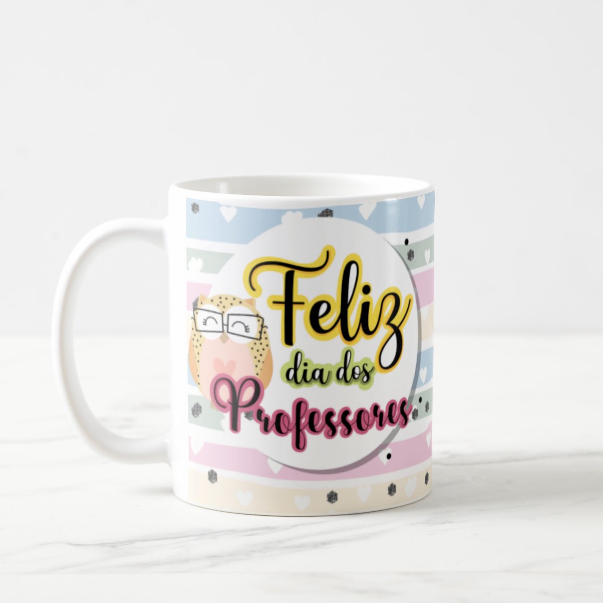 Caneca Feminina Personalizada Dia Dos Professores - Dia dos Professores (Professor(a))