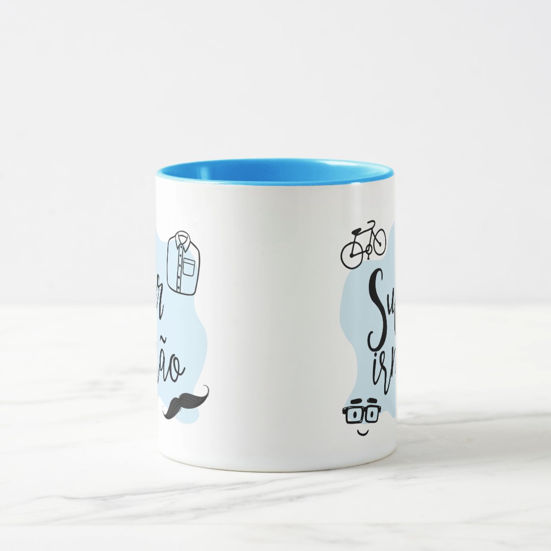 Caneca Especial Personalizada para Presentear Super Irmão