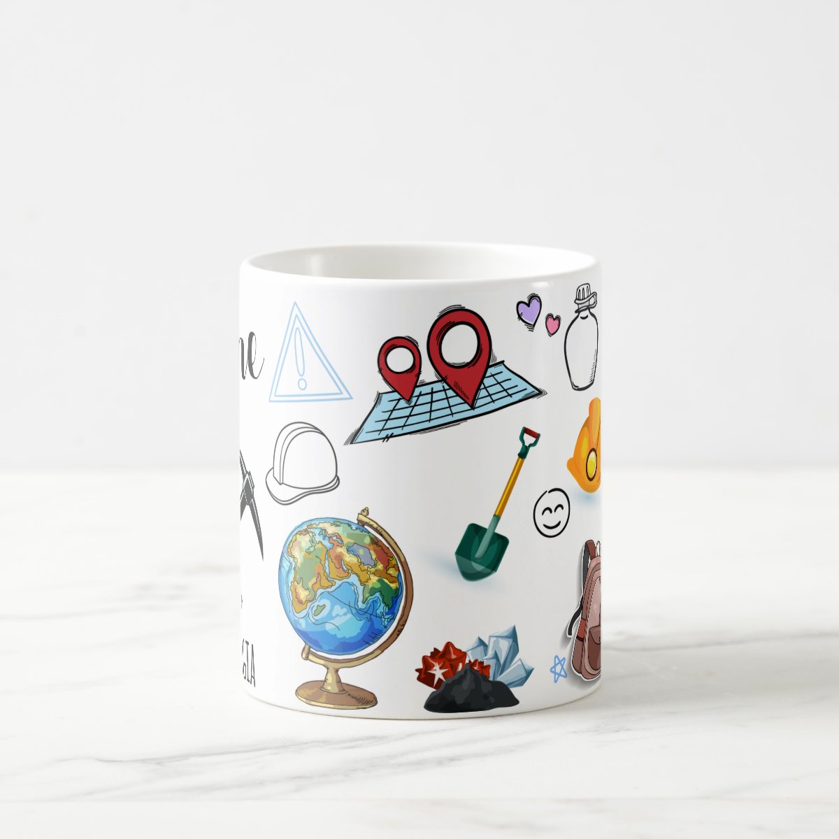 Caneca Presente Personalizado Geologia Profissão Geólogo