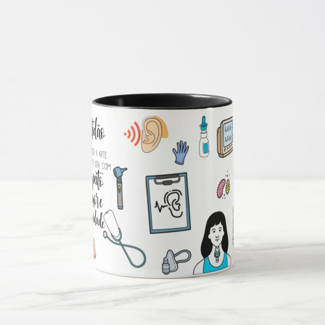 Caneca Presente Médico Medicina Otorrinolaringologia