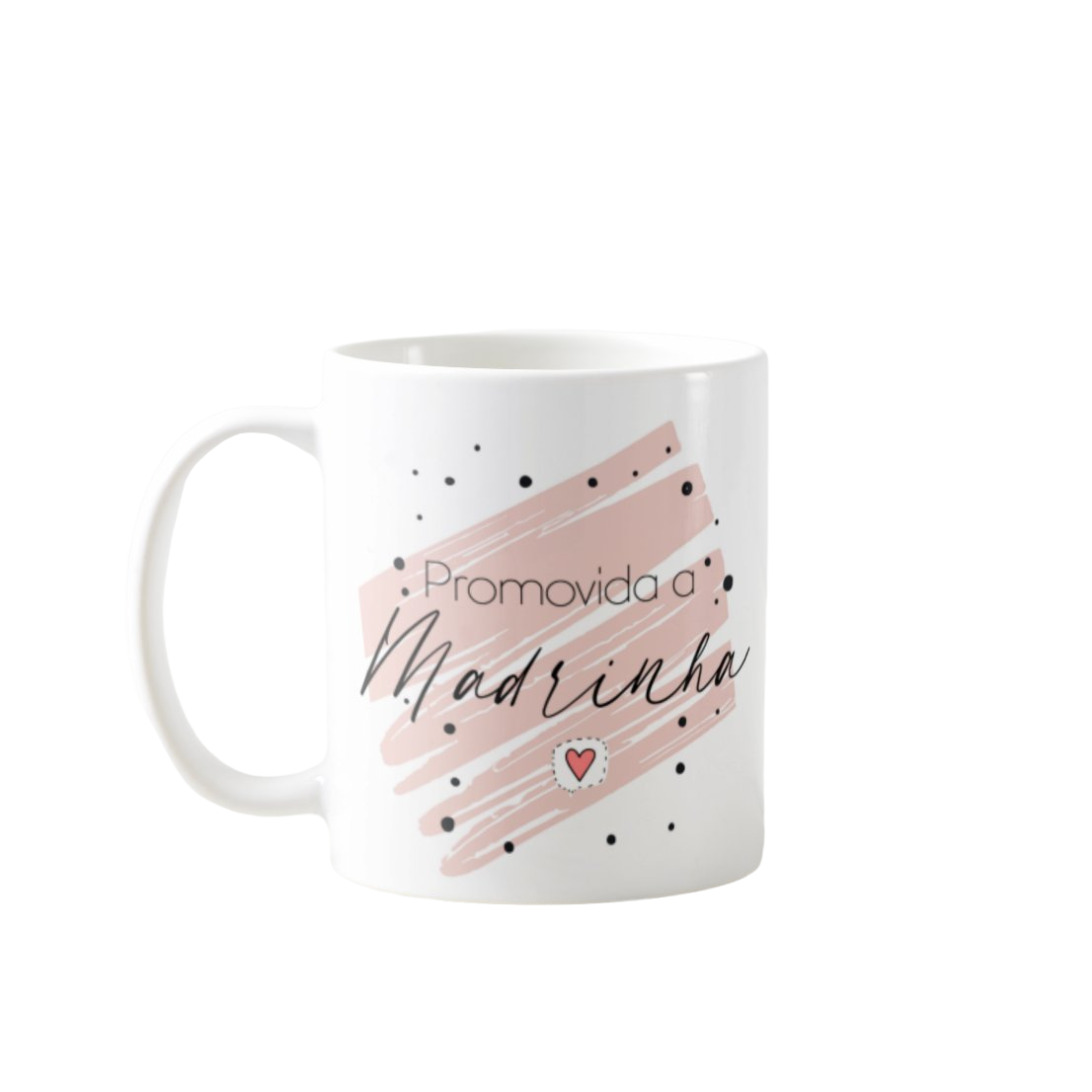 Caneca Convite para Madrinha Batizado Crisma Casamento - Casamento (Madrinhas)
