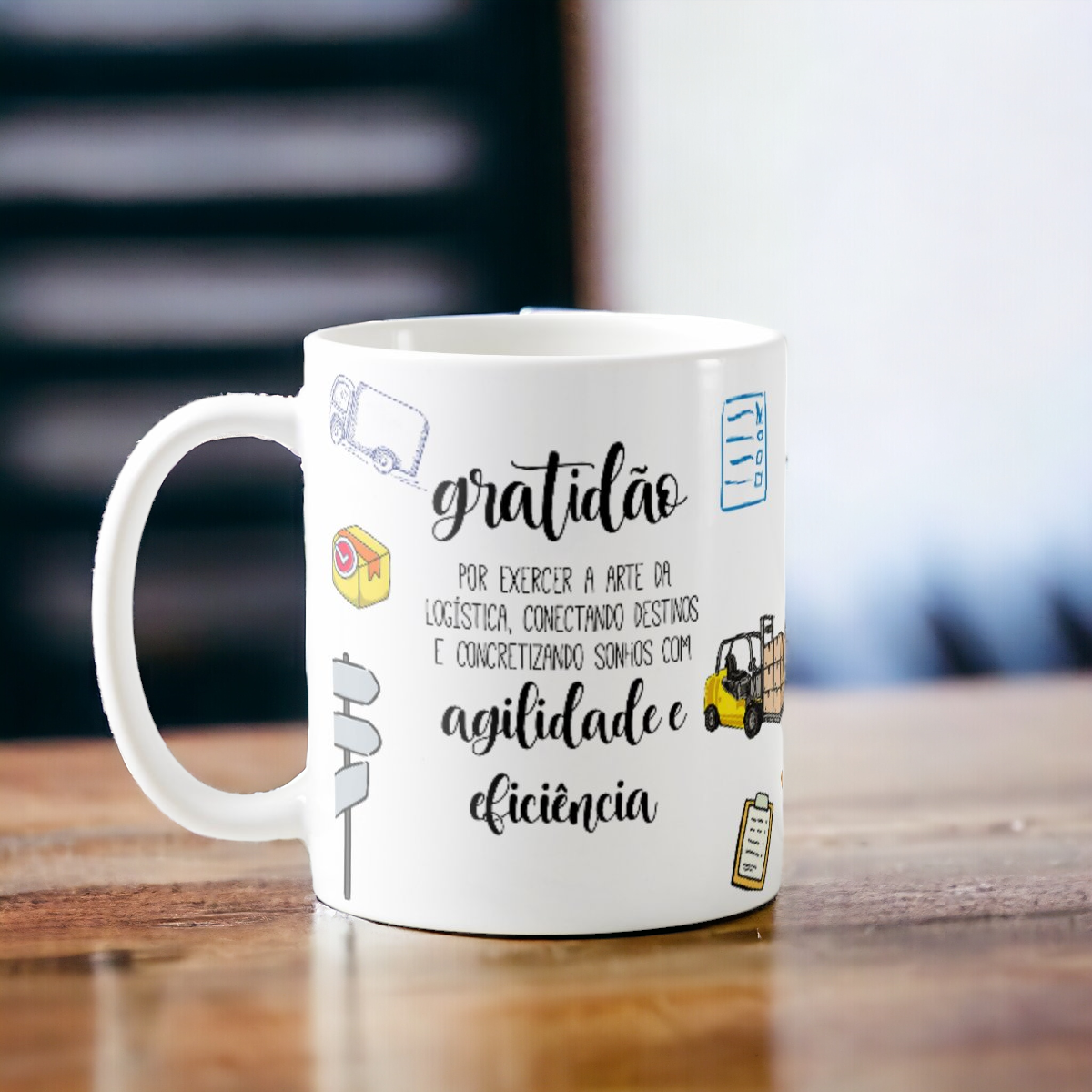 Caneca Profissão Presente Profissionais Suprimento Logística - Profissões (Administrador(a))