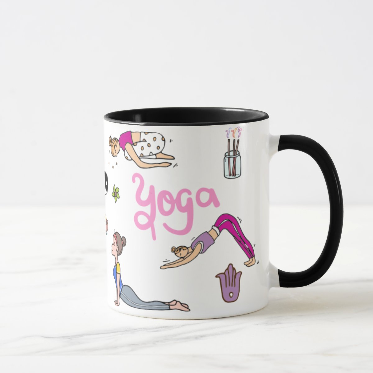 Caneca Presente Dia Dos Professores Instrutores Em Yôga