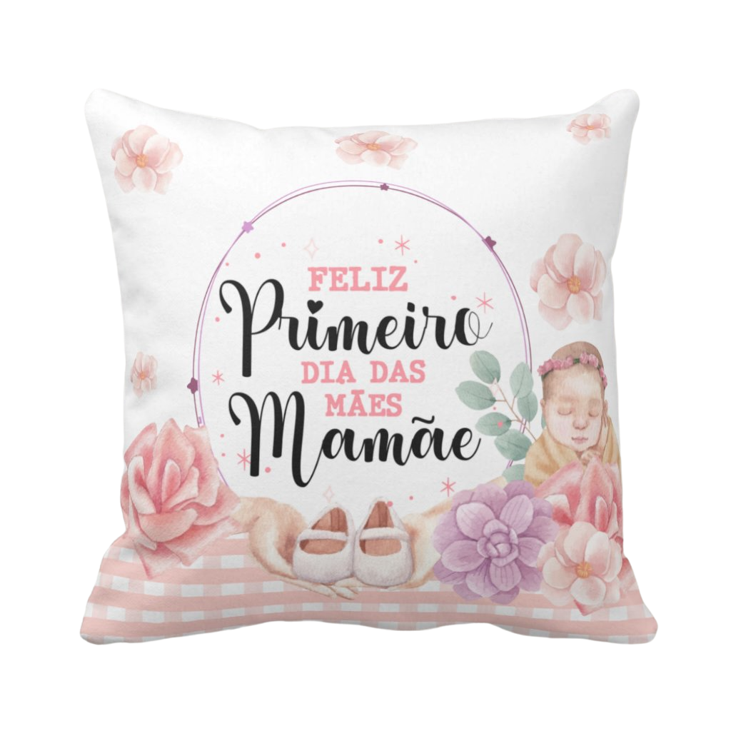 Almofada Presente Criativo Para Grávida De Primeira Viagem - Família (Mãe)