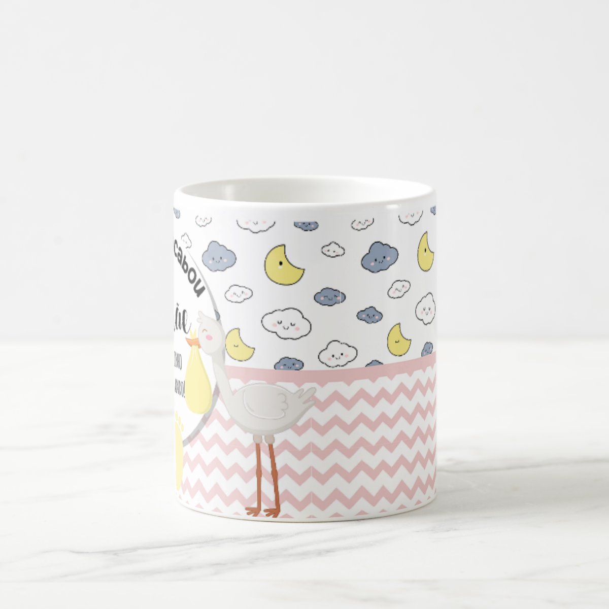 Caneca Gravidez Presente Mãe Grávida Prepara o Colinho