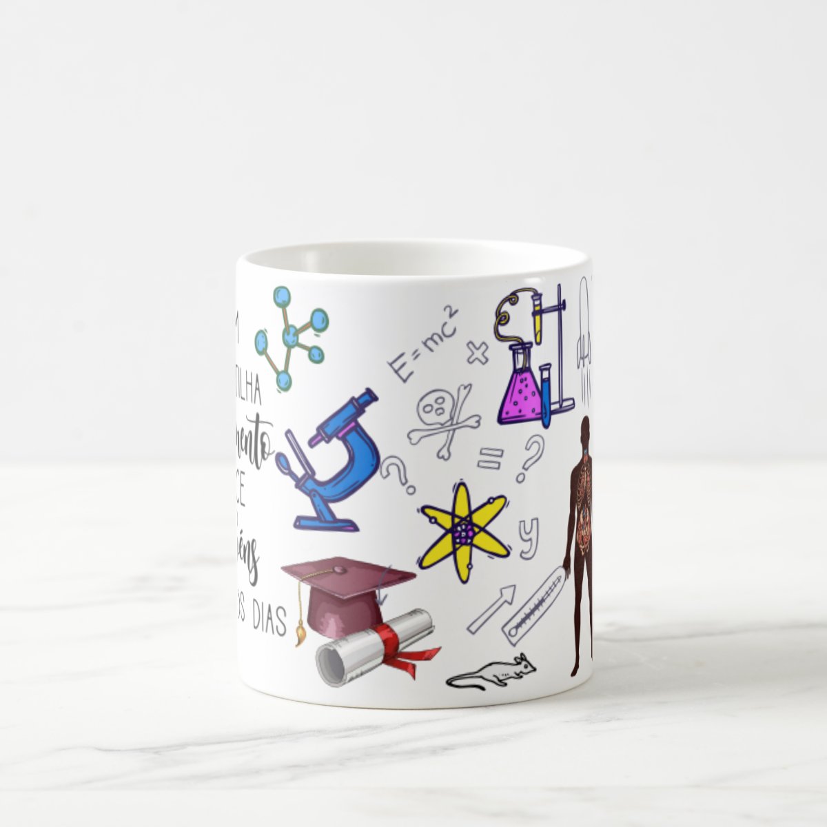 Caneca Presente Dia Dos Professores Professora De Ciências
