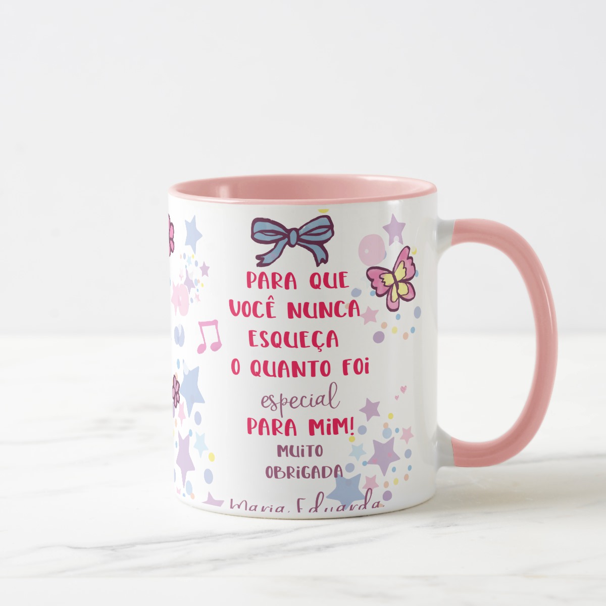 Caneca Professora de Kung Fu com Agradecimento