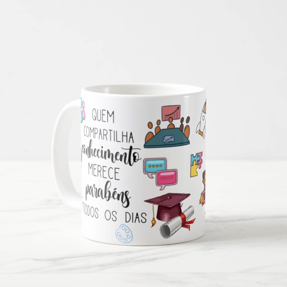 Caneca Presente Professores Para Coordenadora Pedagógica