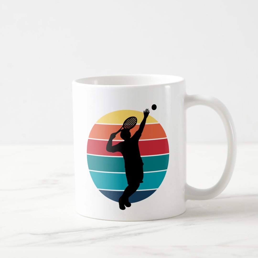 Caneca Presente Personalizado Para Tenista Jogador De Tênis