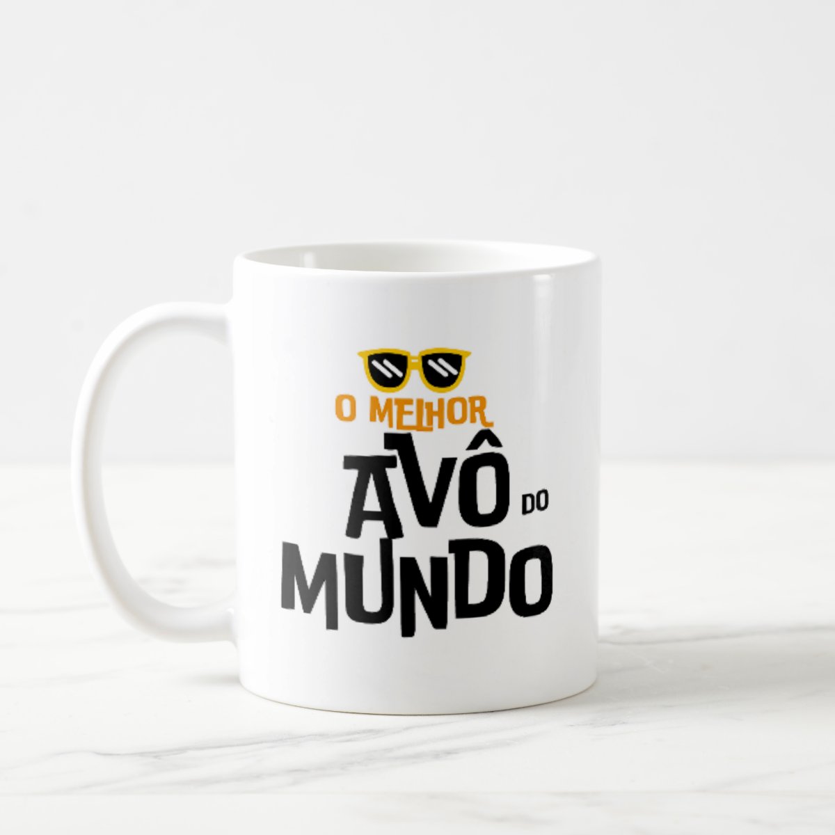 Caneca Personalizada Presente Divertido para Avô Melhor