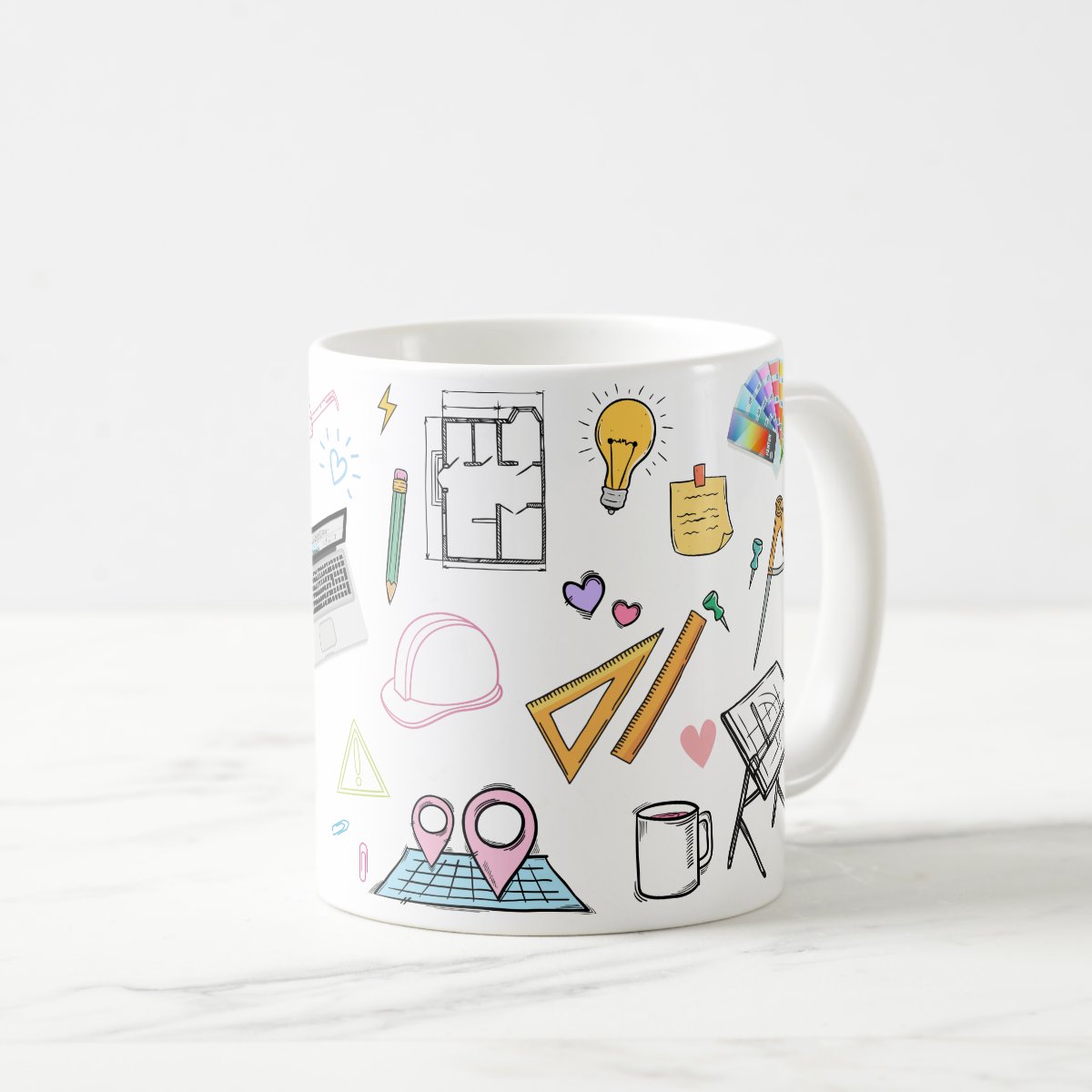 Caneca Personalizada Arquitetura Presente com Nome Arquiteta