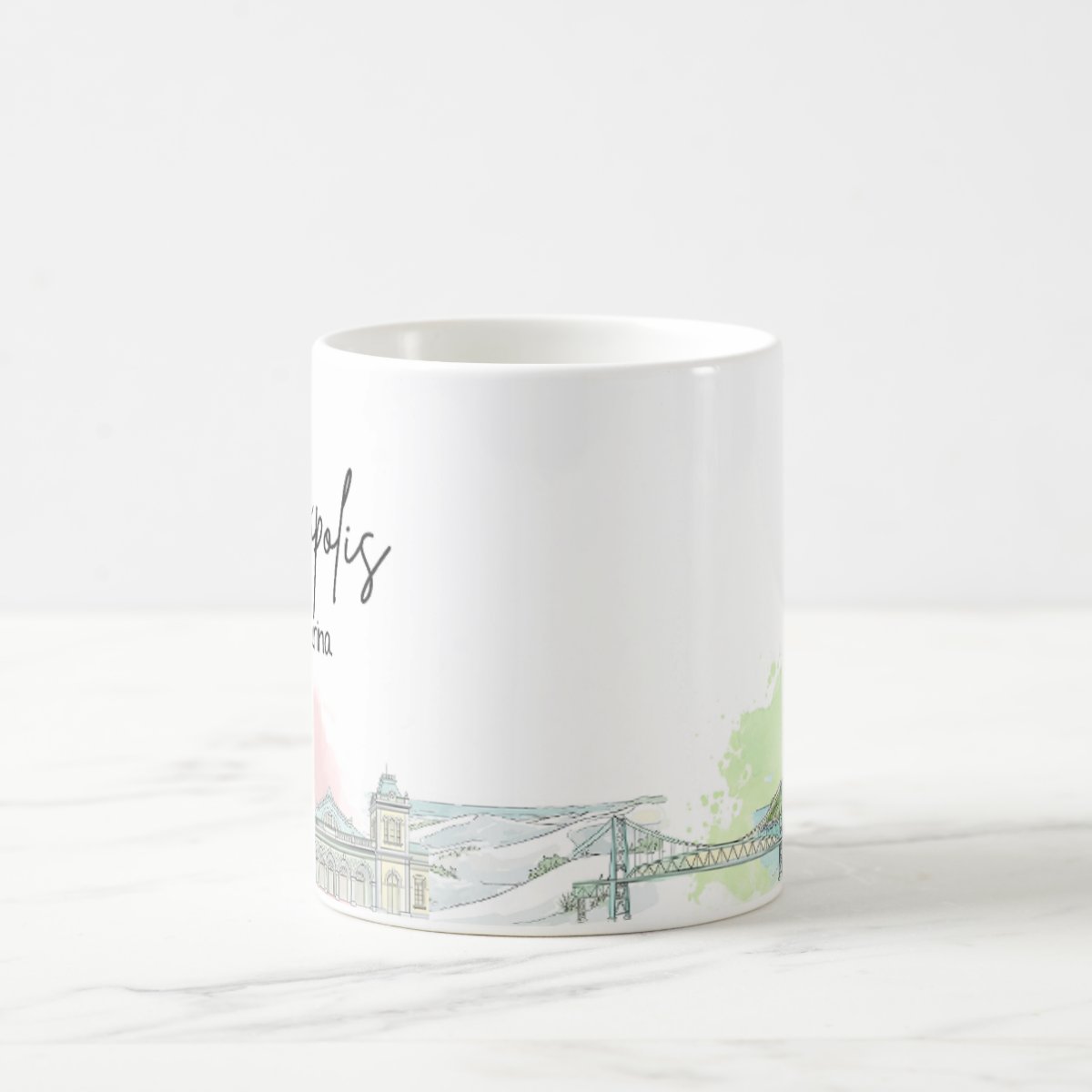 Caneca Personalizada Santa Catarina Lembrança Cidade Florianópolis