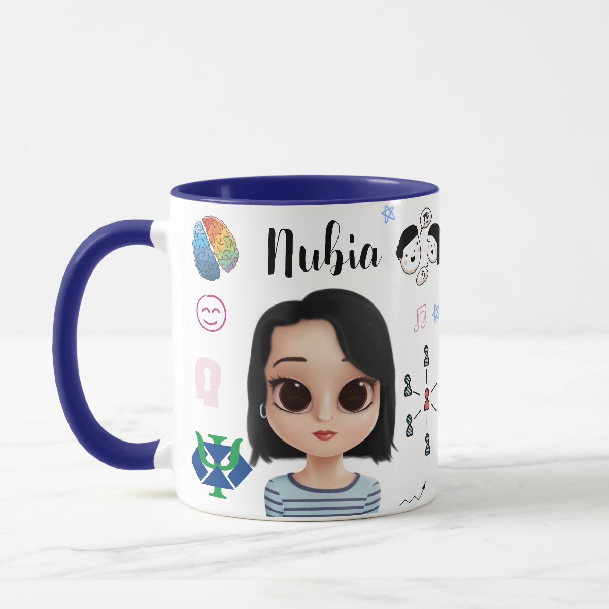 Caneca Personalizada Recursos Humanos Profissão RH com Avatar