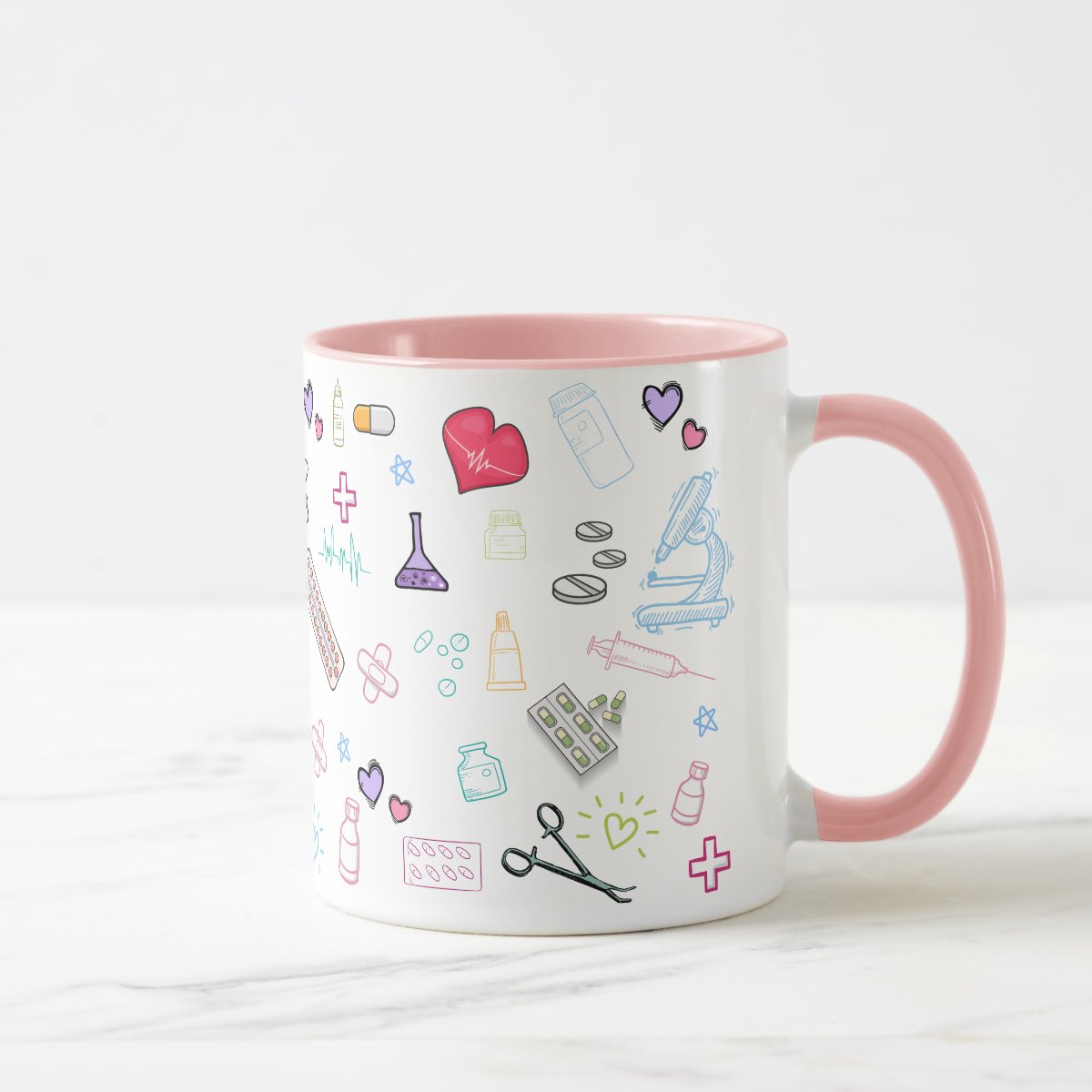 Caneca Presente Criativo Farmácia Profissão Farmacêutica