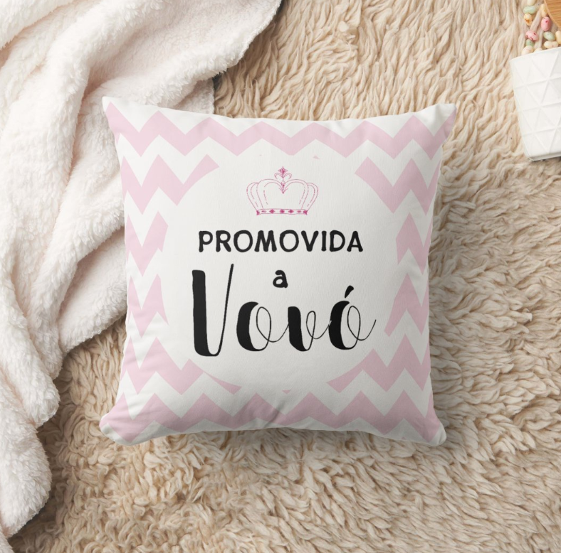 Conjunto 2 Almofadas Decorativas para Vovó e Vovô