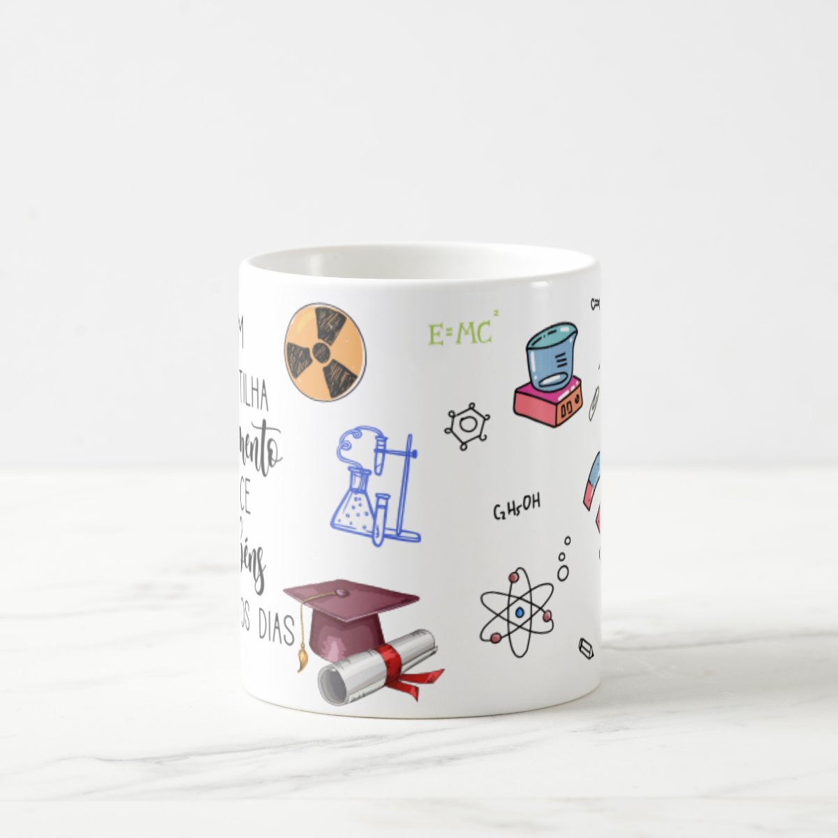 Caneca Presente Dia Dos Professores Professor De Química