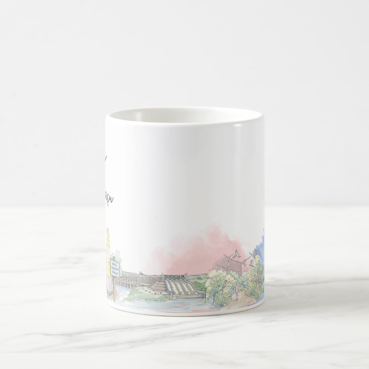 Caneca Personalizada Paraná Lembrança Cidade Foz do Iguaçu