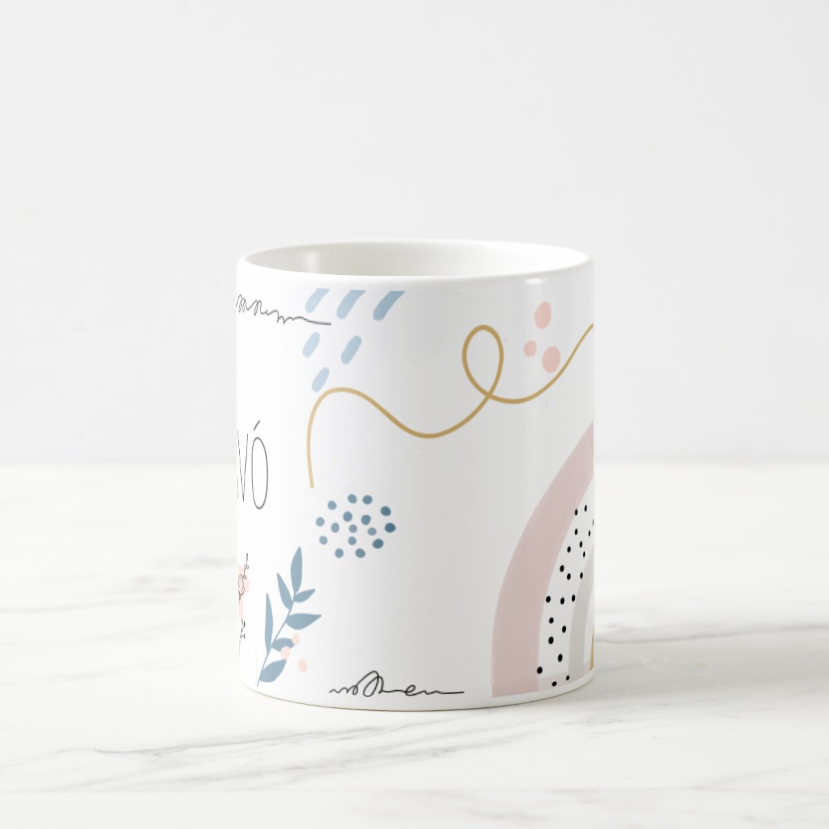 Caneca Feminina Minimalista Presente de Aniversário Tia Avó