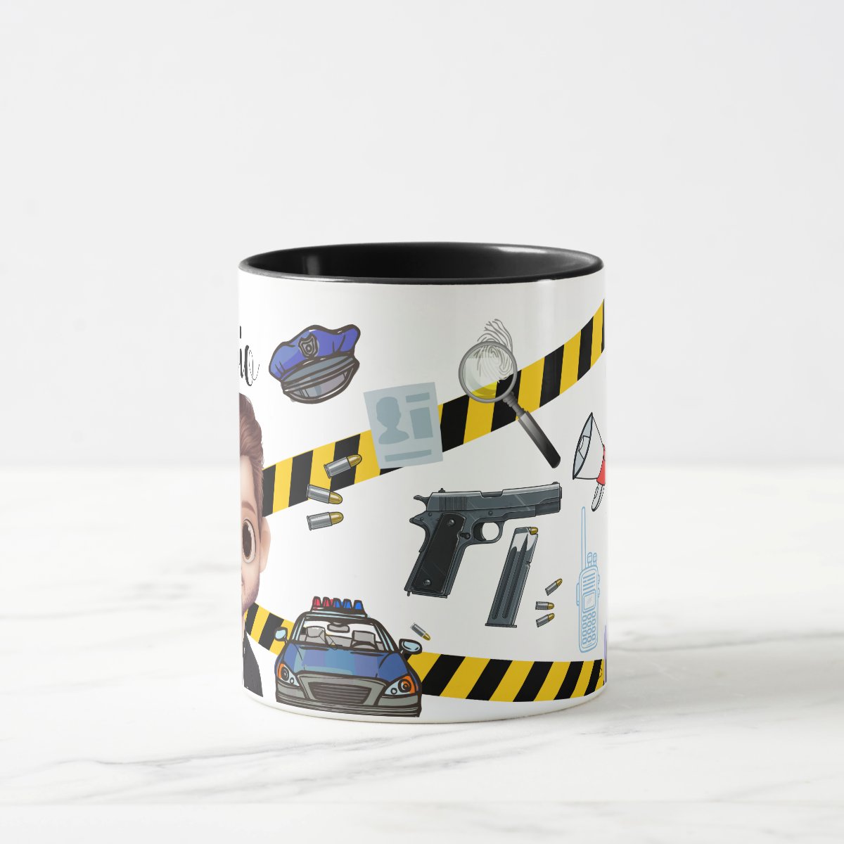Caneca Profissões Presente Criativo Militar para Policiais