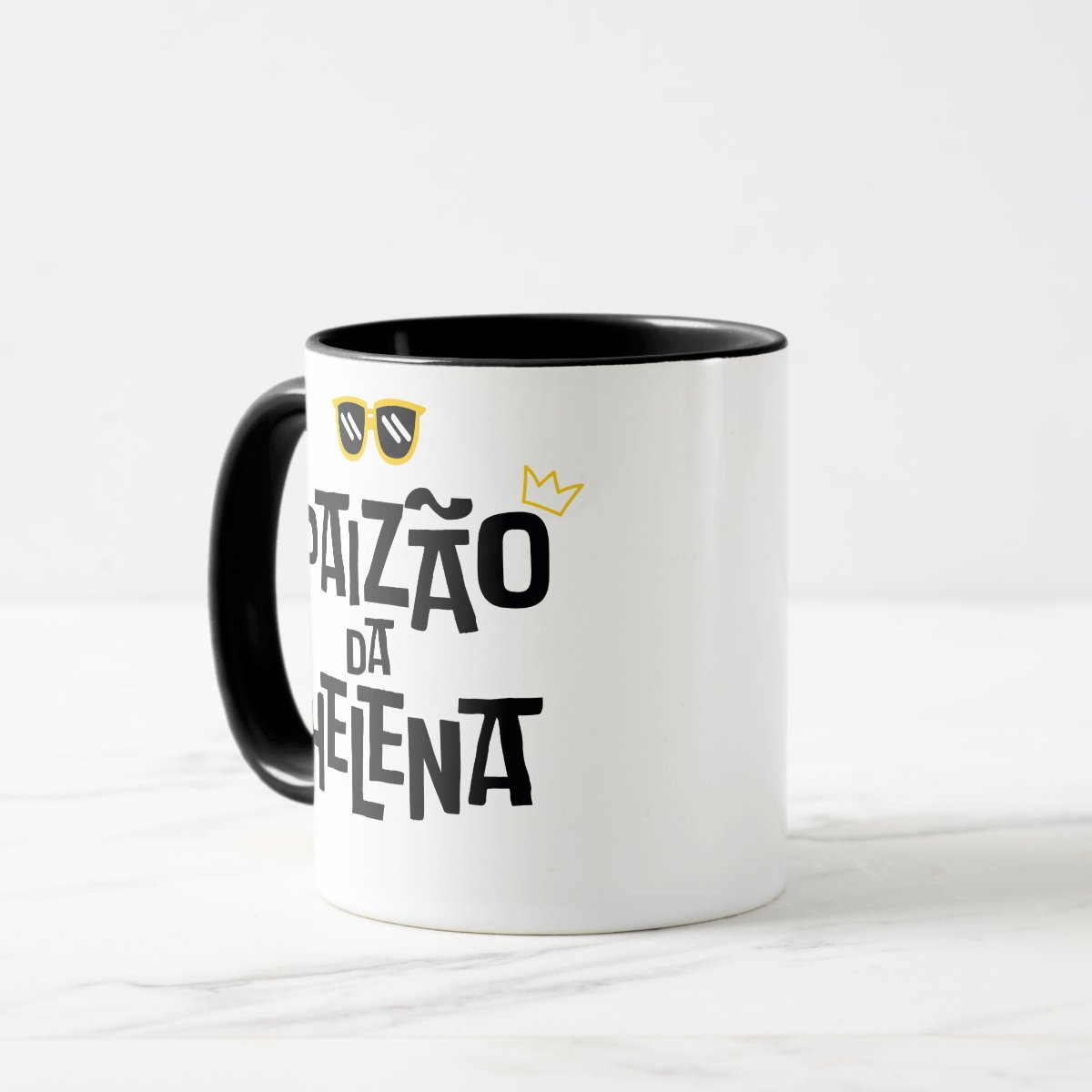 Caneca Personalizada Divertida com Nome para o Paizão