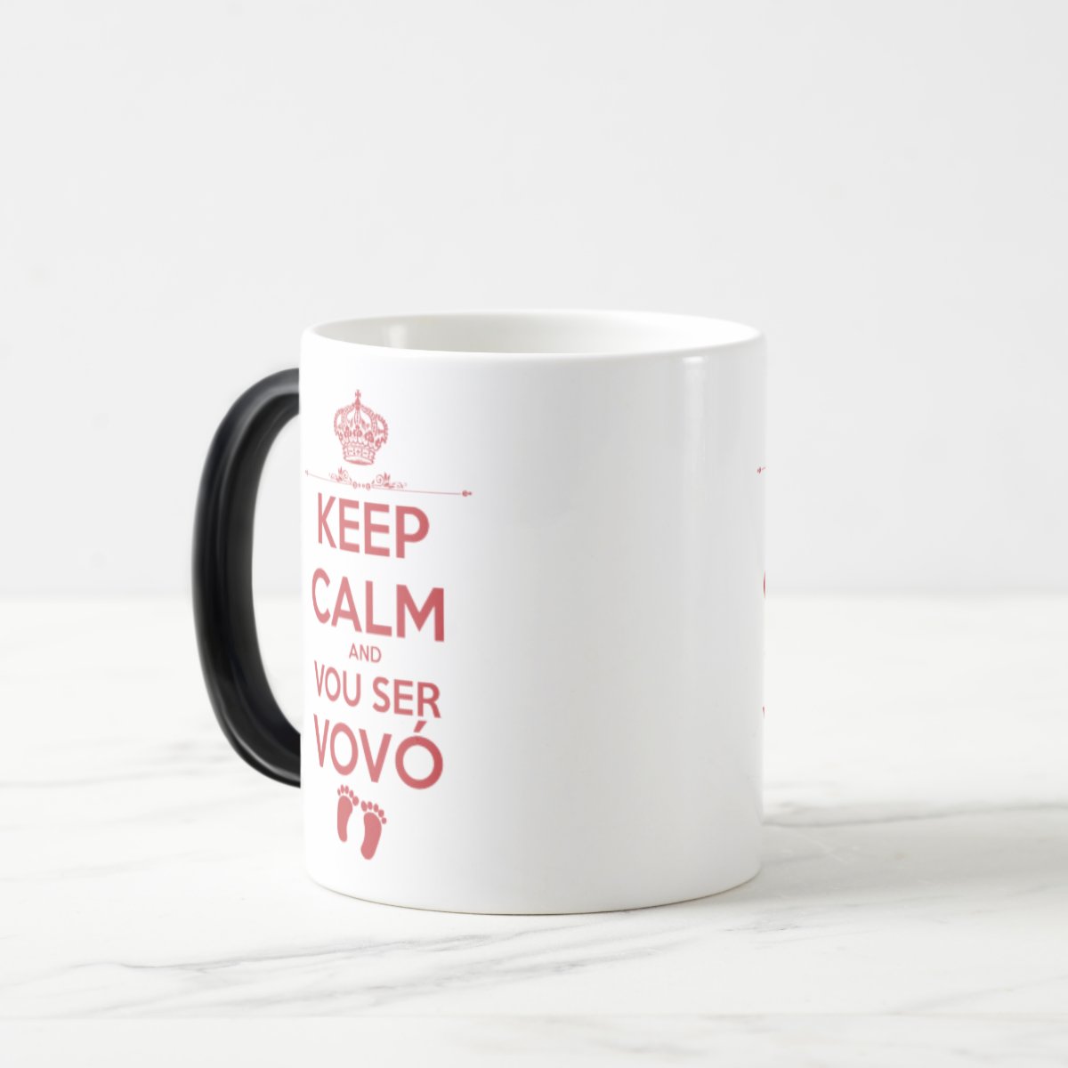 Caneca Mágica Personalizada Gravidez para Familia Avó
