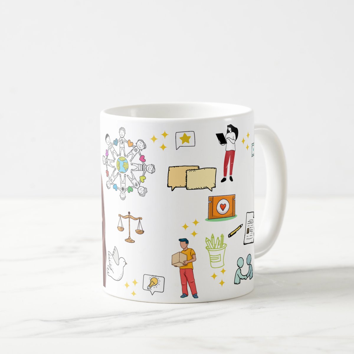 Caneca Personalizada Presente Profissão Assistente Social