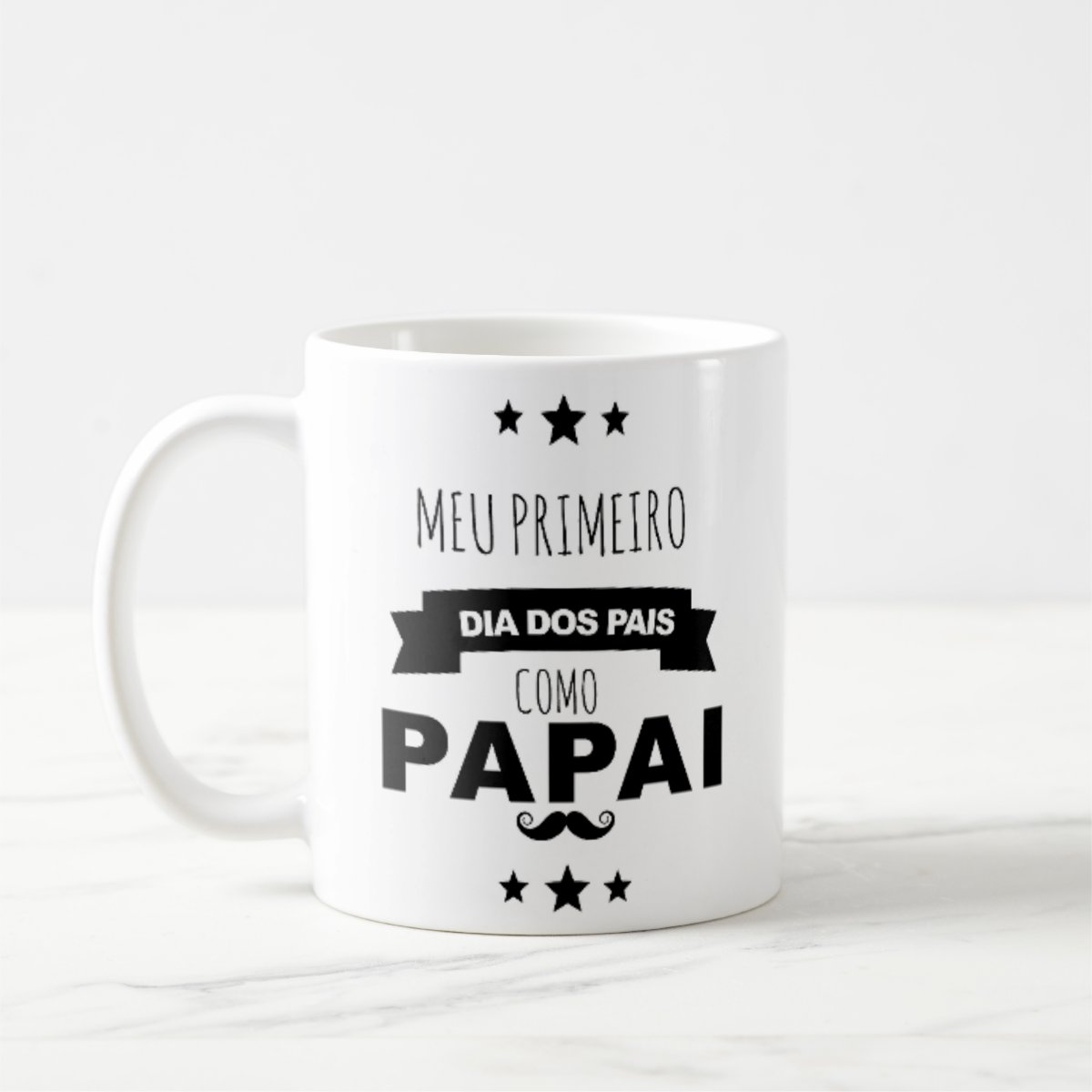 Caneca Presente Dia Dos Pais Para Pai De Primeira Viagem - Família (Pai)