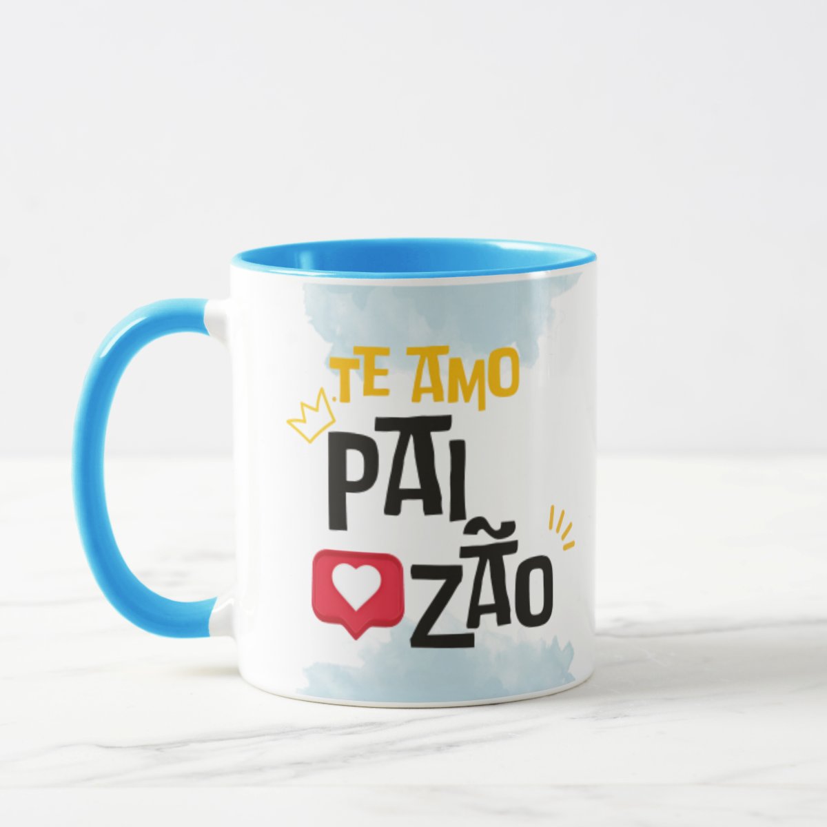 Caneca Presente Especial Feliz Dia dos Pais Paizão Te Amo