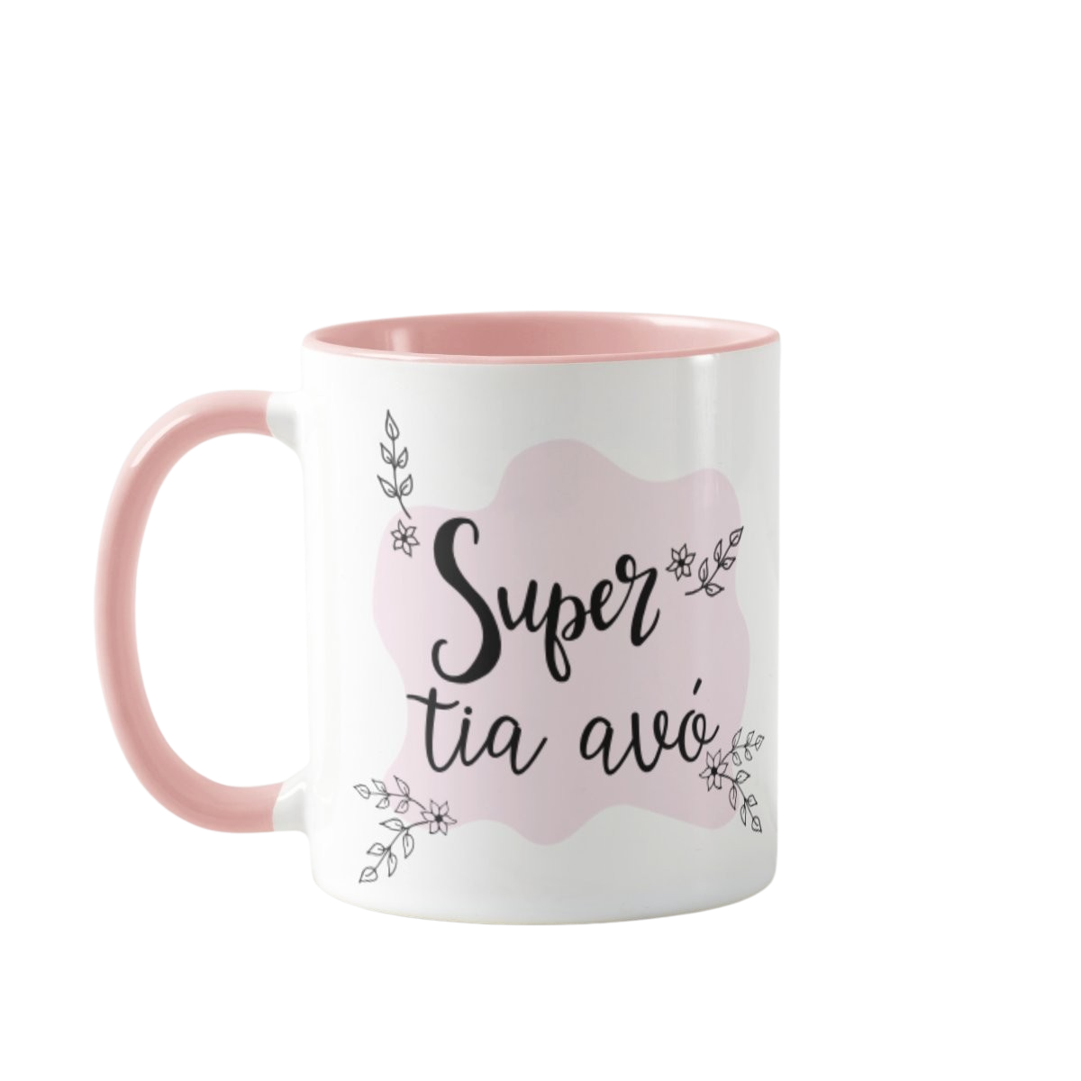 Caneca Feminina Presente Criativo para Super Tia Avó - Família (Avó/Avô)