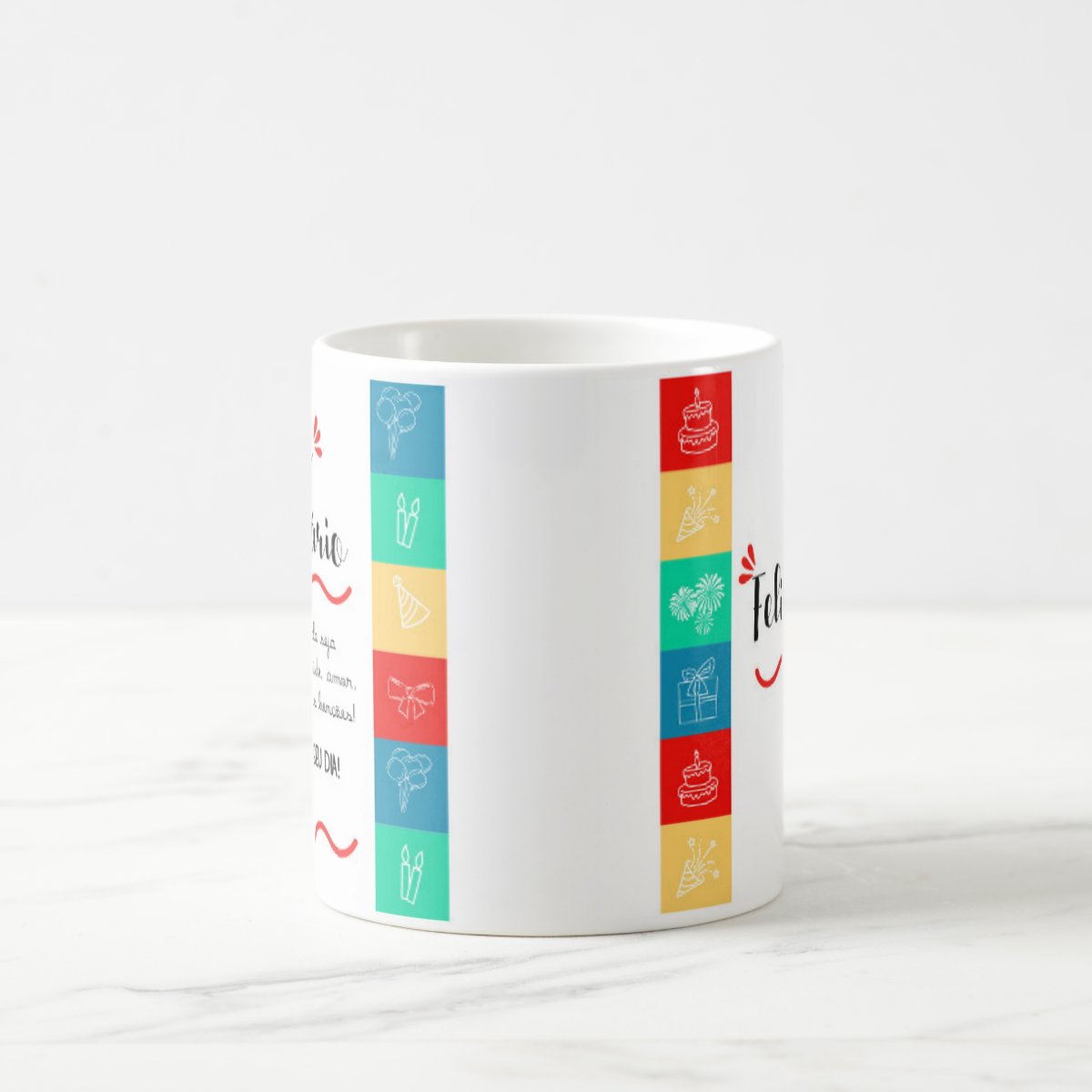 Caneca Presente de Aniversário Criativo para Amigos