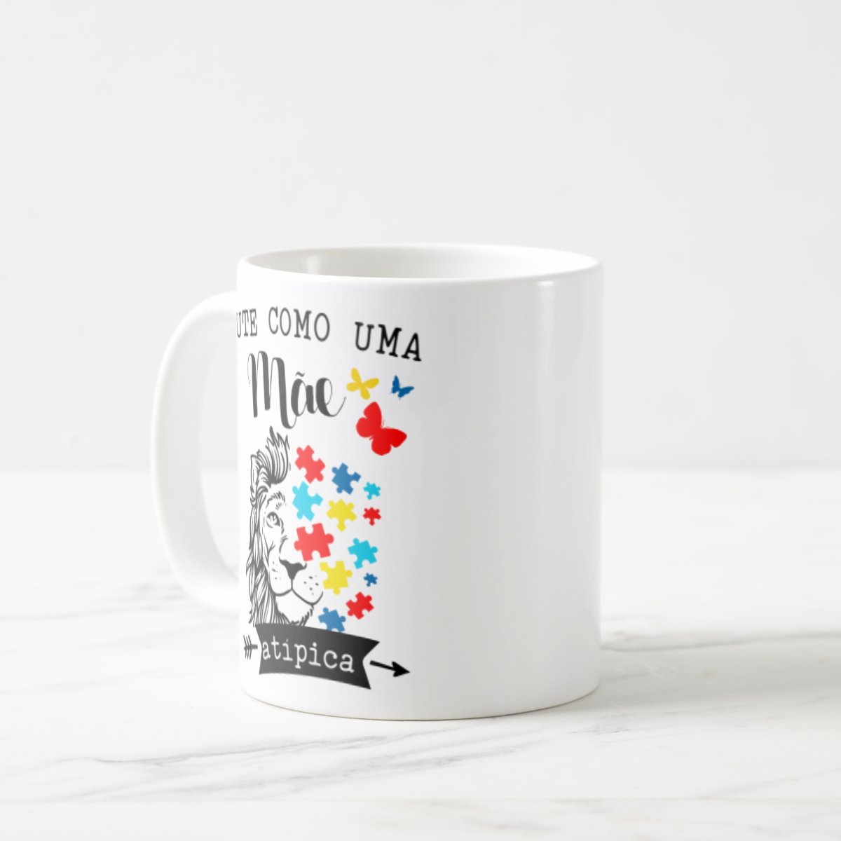 Caneca Personalizada Presente Especial para Mãe Atípica