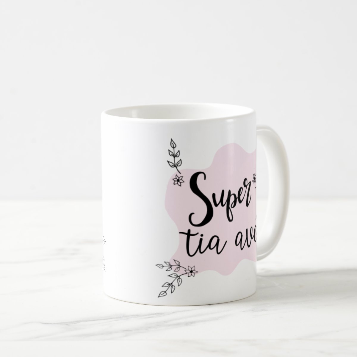 Caneca Delicada Presente Especial para Super Tia Avó